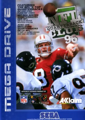 NFL Quarterback Club 96 (USA, Europe) box cover front